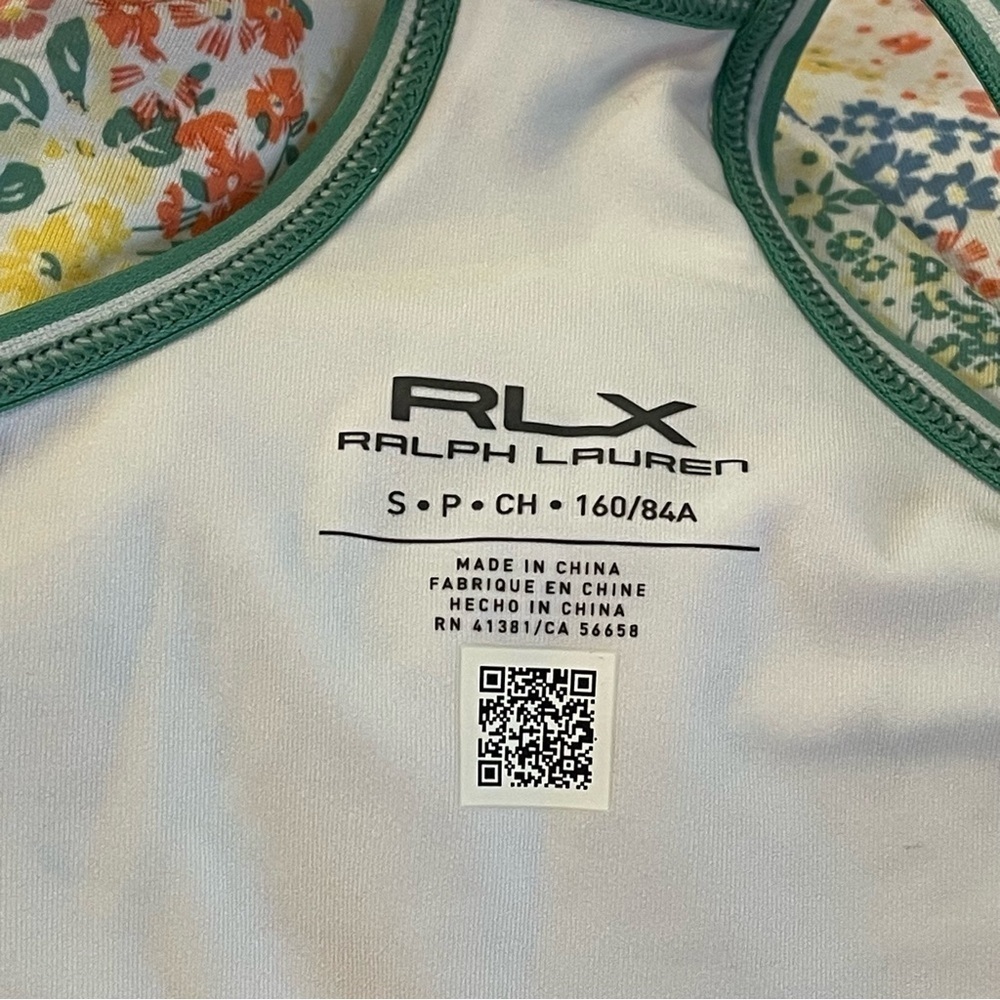 RLX Golf Ralph Lauren Dress Women’s Small Floral Jersey Active Athleisure Active - Picture 6 of 11